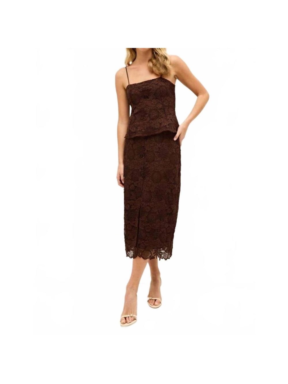 MARIE OLIVER joelle top in brown